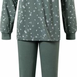 Lunatex Dames Pyjama | MAAT M | Porto Leafs| Groen