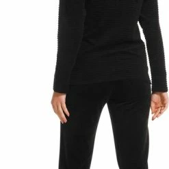 Pastunette De Luxe Pastunette Deluxe - Classic - Huispak - Zwart - Maat 38 7 Pastunette De Luxe Pastunette Deluxe - Classic - Huispak - Zwart - Maat 38 -Pyjama-S-Dames Winkel 360x840 5