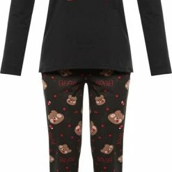 Trendyol Vrouwen Lange Mouw Ronde Hals Pyjamaset 15 Trendyol Vrouwen Lange Mouw Ronde Hals Pyjamaset -Pyjama-S-Dames Winkel 387x840