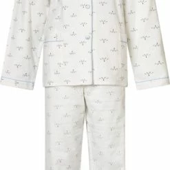 Lunatex Dames Pyjama Flanel | MAAT L | Vos | Ivoor