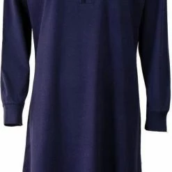 Medaillon Dames Nachthemd Blauw Maten: M