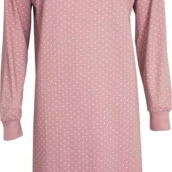 Medaillon Dames Nachthemd Licht Paars MENGD2102A - Maten: L