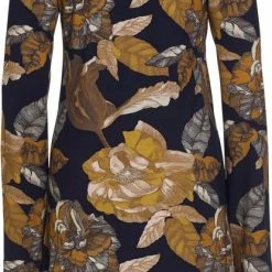 ESSENZA Elm Gwyneth Nachthemd Lange Mouw Nachtblauw - L -Pyjama-S-Dames Winkel 415x840 1