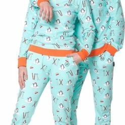 Happy Pyjamas Happy Pyjama's Dames Maat: 'M' (XS-XXL) - Super Leuke Dames Pyjama Van Katoen In Een Mooi Pinguïn Thema | Pyama Dams Volwassenen -Pyjama-S-Dames Winkel 423x840