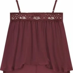 Hunkemöller Dames Nachtmode Korte Pyjamaset Cami - Rood - Maat S -Pyjama-S-Dames Winkel 433x840 1