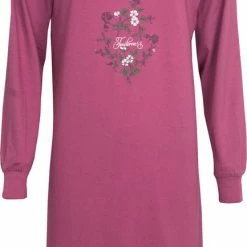 Tenderness Dames Nachthemd Donker Roze TENGD2107A - Maten: L -Pyjama-S-Dames Winkel 433x840 3