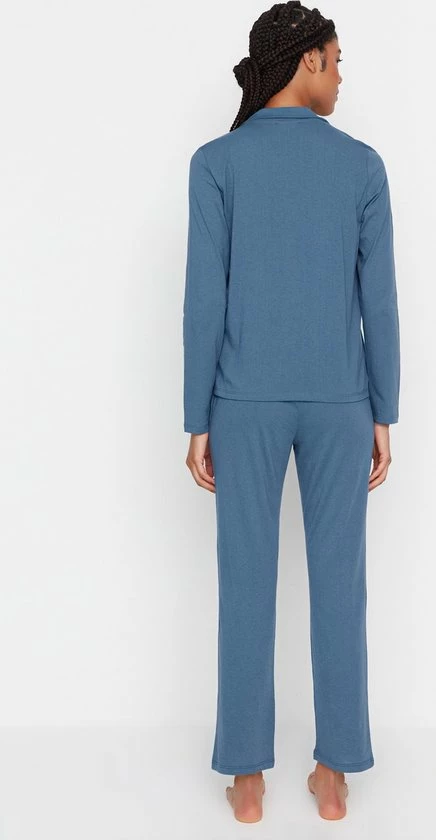 Trendyol Vrouwen Standaard Kraag Pyjama Set 5 Trendyol Vrouwen Standaard Kraag Pyjama Set - Afbeelding 5