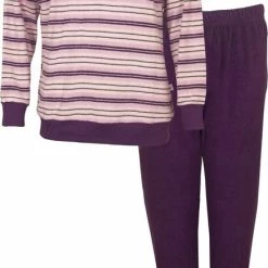 Tenderness Badstof Dames Pyjama Paars TEPYD2121A - Maten: S 7 Tenderness Badstof Dames Pyjama Paars TEPYD2121A - Maten: S -Pyjama-S-Dames Winkel 439x840 1