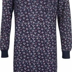 Tenderness Gebloemd Dames Nachthemd Blauw TENGD2103A - Maten: XL -Pyjama-S-Dames Winkel 443x840 2