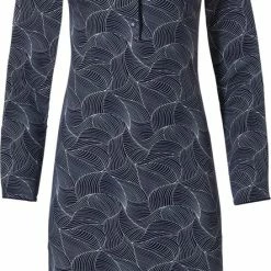 Pastunette - Winter Bloom - Nachthemd - Blauw - Maat 42