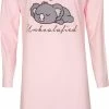 Temptation Dames Bigshirt Licht Roze TPNGD2122A - Maten: S