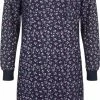 Tenderness Gebloemd Dames Nachthemd Blauw TENGD2103A - Maten: XL