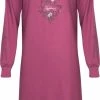 Tenderness Dames Nachthemd Donker Roze TENGD2107A - Maten: L