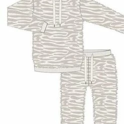 Apollo Huispak Dames | Zebra Print | Beige | Maat L/XL | Huispak Dames Volwassenen Fleece | Joggingpak Dames -Pyjama-S-Dames Winkel 464x840 3