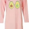 Temptation Dames Bigshirt Nachthemd Slaapkleed Roze TPNGD2818A - Maten: L