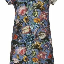 ESSENZA Isa Famke Nachthemd Korte Mouw Moonlight Blue - XS