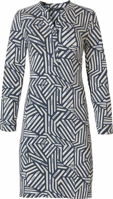 Pastunette De Luxe Pastunette Deluxe - Graphic - Nachthemd - Grijs - Maat 40 1 Pastunette De Luxe Pastunette Deluxe - Graphic - Nachthemd - Grijs - Maat 40