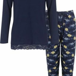 Tenderness Dames Pyjama Blauw TEPYD2003A - Maten: S 6 Tenderness Dames Pyjama Blauw TEPYD2003A - Maten: S -Pyjama-S-Dames Winkel 481x840