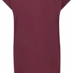 Hunkemöller Dames Nachtmode Nachthemd Ronde Hals - Rood - Maat M/L -Pyjama-S-Dames Winkel 491x840 1