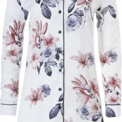 Pastunette De Luxe Pastunette Deluxe Dames Nachthemd - Ecru - Maat 38