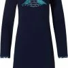 Pastunette - Blue Birds - Nachthemd - Blauw - Maat 40