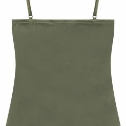 Hunkemöller Dames Nachtmode Cami Velours Lace - Groen - Maat L -Pyjama-S-Dames Winkel 517x840 1