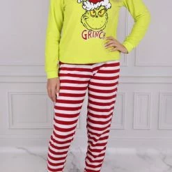 Produkt De Grinch - Kerstpyjama Voor Volwassenen, Warm, Lange Mouwen, Unisex / M 10 Produkt De Grinch - Kerstpyjama Voor Volwassenen, Warm, Lange Mouwen, Unisex / M -Pyjama-S-Dames Winkel 520x840