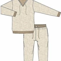 Apollo Dames Huispak Loungewear Beige Fleece Incl Capuchon - Maat S/M 19 Apollo Dames Huispak Loungewear Beige Fleece Incl Capuchon - Maat S/M -Pyjama-S-Dames Winkel 527x840 1