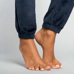 Italian Fashion Juga| Warme Winter Pyjama Dames Fleece | Lange Mouw Lange Broek | Marineblauw | KORTING | SALE S -Pyjama-S-Dames Winkel 550x366 4