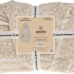 Apollo Oversized Hoodie Dames | Noorse Print | Beige | Effen | One Size | Hoodie Dames | Hoodie Deken -Pyjama-S-Dames Winkel 550x408