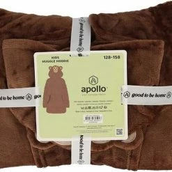 Apollo Oversized Beren Hoodie Kids | Donker Bruin | One Size | Hoodie Jongens | Hoodie Deken | Hoodie Meisjes -Pyjama-S-Dames Winkel 550x410 1