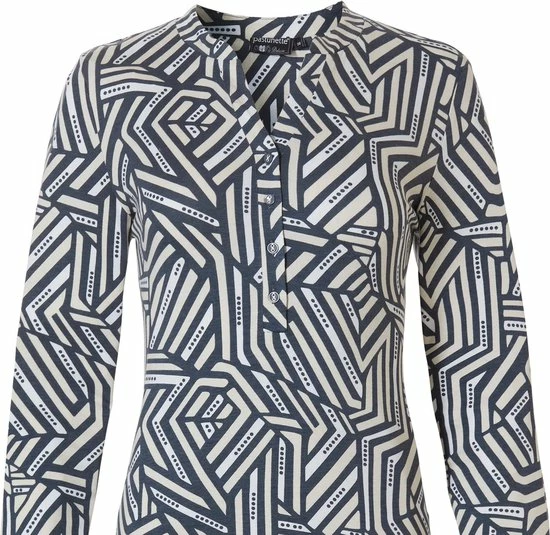 Pastunette De Luxe Pastunette Deluxe - Graphic - Nachthemd - Grijs - Maat 40 4 Pastunette De Luxe Pastunette Deluxe - Graphic - Nachthemd - Grijs - Maat 40 - Afbeelding 4