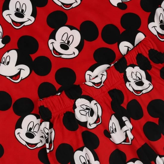 DISNEY Mickey Mouse - Rode Pyjama Voor Dames Met Lange Mouwen / XS 2 DISNEY Mickey Mouse - Rode Pyjama Voor Dames Met Lange Mouwen / XS - Afbeelding 2