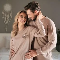 Doctor Nap Katoenen Pyjama Dames Volwassenen | Lange Mouw Lange Broek | Winter Pyama Dames Volwassenen | Matching Gezin Pyjama | Better Together PM.4340 M -Pyjama-S-Dames Winkel 550x550 172