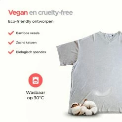 Smileify® Premium Pyjama Slaapshirt – Nachthemd Heren & Dames Korte Mouw – Oversized T Shirt – Big Shirt - Sleep Tee – Slaap Tshirt Vrouwen/Mannen - Grijs -Pyjama-S-Dames Winkel 550x550 35