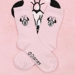DISNEY Minnie Mouse - Cadeauset: Damespyjama + Sokken, Fleece, Roze / S -Pyjama-S-Dames Winkel 550x550 38