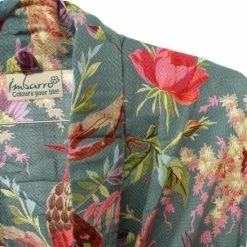 Merkloos Kimono | One Size | Badjas | Kaftan |Paradise Groen | Kamerjas | Ochtendjas | Bad & Strand | -Pyjama-S-Dames Winkel 550x550 60