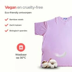 Smileify® Premium Pyjama Slaapshirt – Nachthemd Heren & Dames Korte Mouw – Oversized T Shirt – Big Shirt - Sleep Tee – Slaap Tshirt Vrouwen/Mannen - Roze -Pyjama-S-Dames Winkel 550x550 70