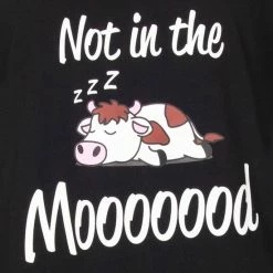 Temptation Dames Bigshirt Zwart TPNGD2125A - Maten: L -Pyjama-S-Dames Winkel 550x555 3