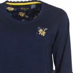 Tenderness Dames Pyjama Blauw TEPYD2003A - Maten: S 7 Tenderness Dames Pyjama Blauw TEPYD2003A - Maten: S -Pyjama-S-Dames Winkel 550x561