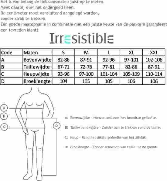 Irresistible Dames Pyjama Blauw IRPYD2503B - Maten: L 3 Irresistible Dames Pyjama Blauw IRPYD2503B - Maten: L - Afbeelding 3