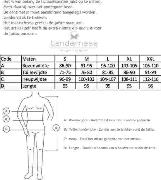 Tenderness Dames Nachthemd Paars Maten: M 4 Tenderness Dames Nachthemd Paars Maten: M - Afbeelding 4