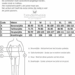 Tenderness Dames Pyjama Blauw TEPYD2506B - Maten: M -Pyjama-S-Dames Winkel 550x623