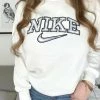 Nike Sweater|Trui|Vintage|Wit|Unisex|Maat S