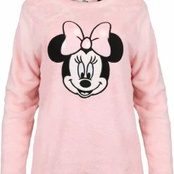DISNEY Minnie Mouse - Cadeauset: Damespyjama + Sokken, Fleece, Roze / S -Pyjama-S-Dames Winkel 550x642