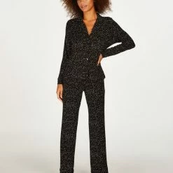 Hunkemöller Dames Nachtmode Pyjamaset - Zwart - Maat S -Pyjama-S-Dames Winkel 550x660 113