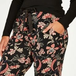 Hunkemöller Dames Nachtmode Pyjamabroek Jersey - Zwart - Maat M -Pyjama-S-Dames Winkel 550x660 66