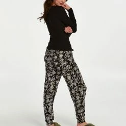 Hunkemöller Dames Nachtmode Pyjamabroek Jersey Rose - Zwart - Maat S 9 Hunkemöller Dames Nachtmode Pyjamabroek Jersey Rose - Zwart - Maat S -Pyjama-S-Dames Winkel 550x660 71