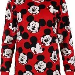 DISNEY Mickey Mouse - Rode Pyjama Voor Dames Met Lange Mouwen / XS 6 DISNEY Mickey Mouse - Rode Pyjama Voor Dames Met Lange Mouwen / XS -Pyjama-S-Dames Winkel 550x683