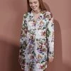 ESSENZA Lindy Fleur Nachthemd Lange Mouw Grijs - S